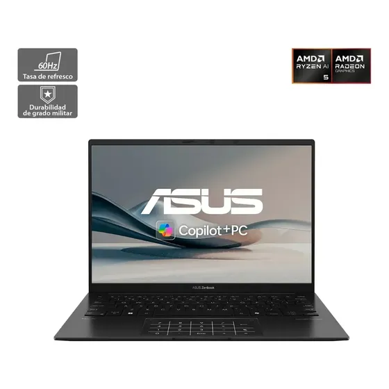 Notebook Asus Zenbook 14 Ryzen Ai 5 16gb 512gb Jade Black