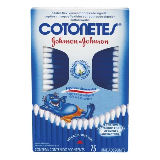 Cotonetes Johnson X 75 Unidades