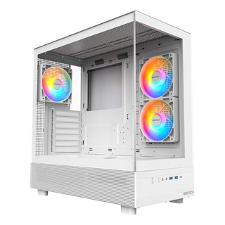 Gabinete Gamer Montech Xr, Mid Tower, Atx, 3 Fans, Vidro Gabinete Gamer Montech Xr, Mid Tower, Atx, 3 Fans, Vidro