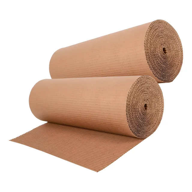 Papelão Ondulado Bobina De Proteção Para Piso 1,20mx40m 2un