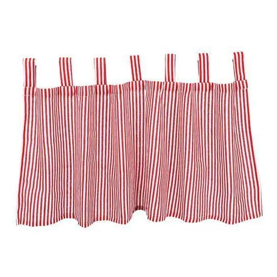 3 X 52 X 18 Polegadas Natal Vermelho Janela Sanfona Meia