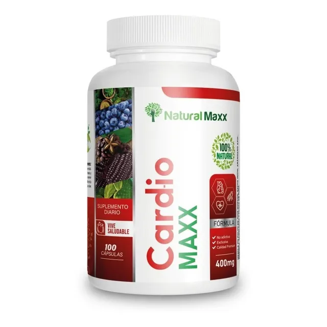 Cardiox Max  Regula La Presión 100 Capsulas Naturalmaxx