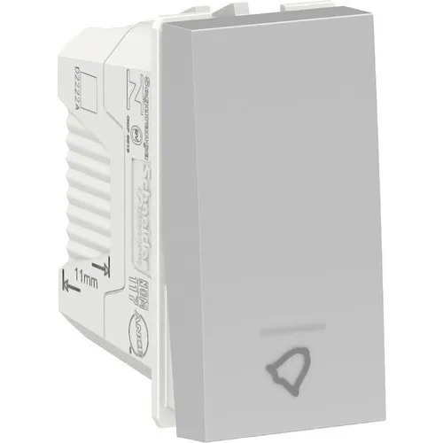 Pack 4 Pzas Interruptor Pulsador 10a Aluminio - S70112674