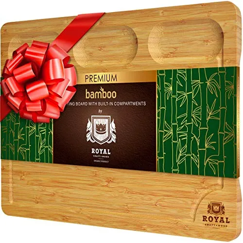 Large Round Cheese Board And Knife Set - Charcuterie Bo...