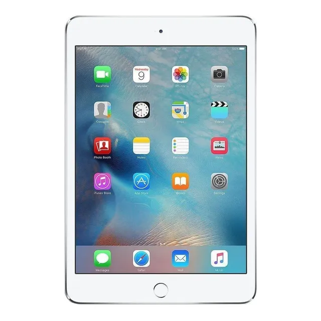 iPad Mini 4th generation 2015 A1550 7.9" con red móvil 32GB silver 2GB de memoria RAM - Excelente (Reacondicionado)
