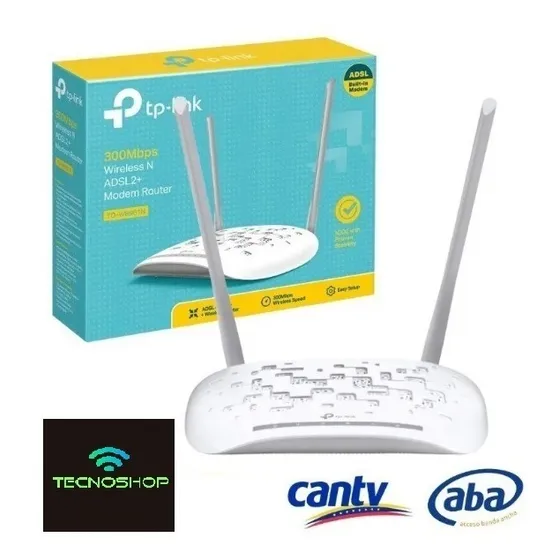 Modem Router Tp-link Td-w8961n Wifi Como Nuevo