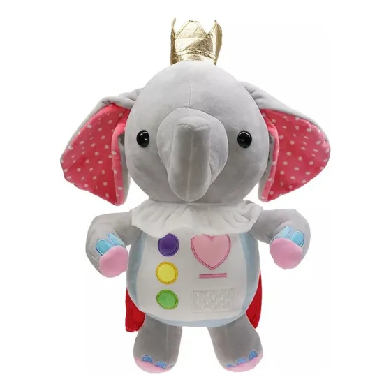 -- Boneco De Pelúcia Elefante Xj, Presente De Natal