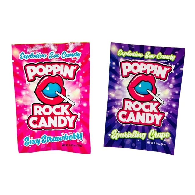 Caramelos Explosivos Para Sexo Oral Pack X 2  Fresa+uva