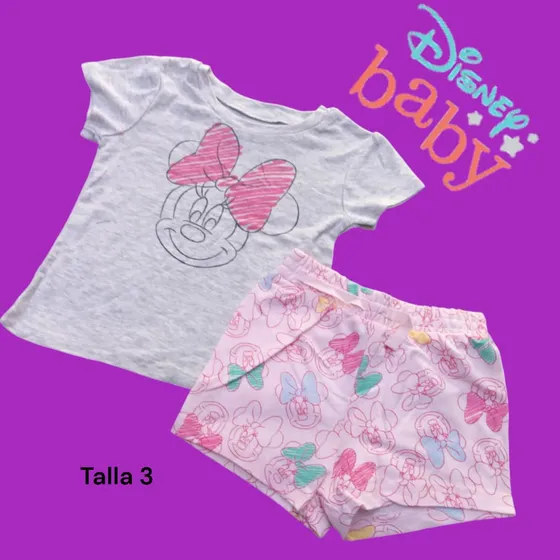 Conjunto Para Niñas Minnie Mouse