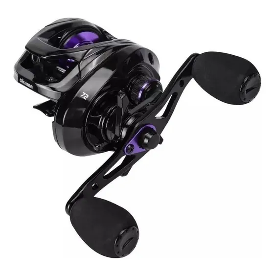 Reel Huevito Baitcast Okuma Halogen 6 Rul Rapido Manija Izq