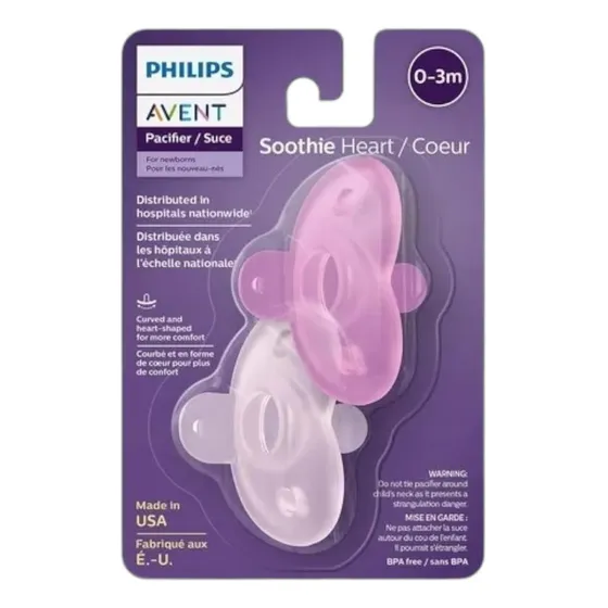 Philips Avent  - Chupon En Forma De Corazon 0-3m