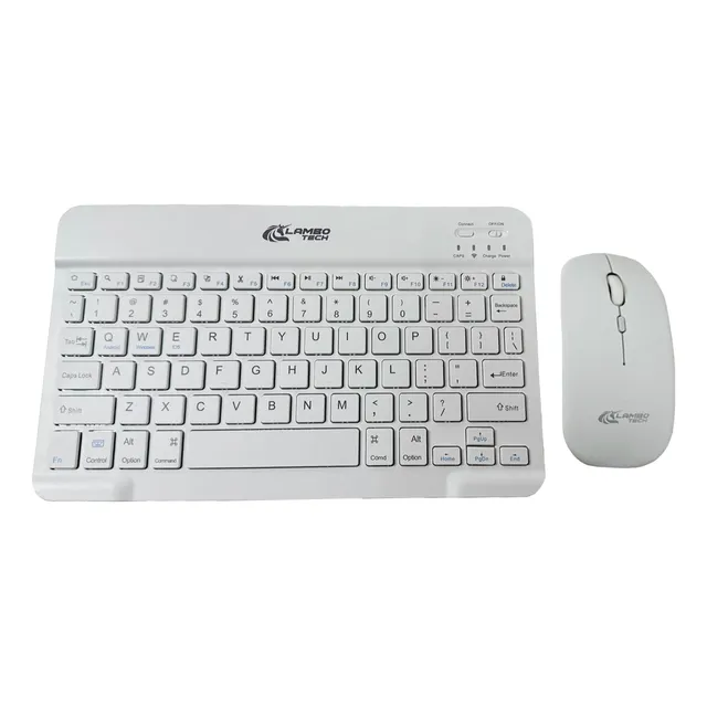 Teclado + Mouse Inalambrico Bluetooth Recargable A-5474