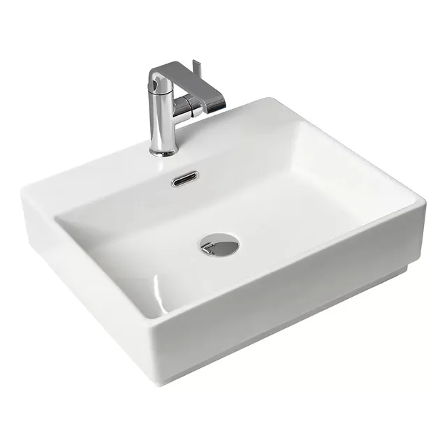 Lavabo Rectangular Premium Lazza Con Grifo Moorefield Msi