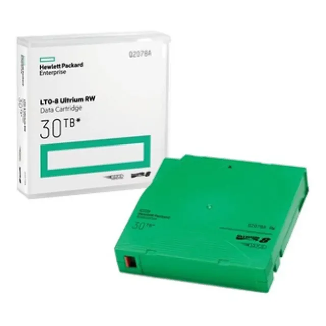 Cinta de Datos Hewlett Packard Enterprise HPE LTO-8 Ultrium 30 TB RW Q2078A