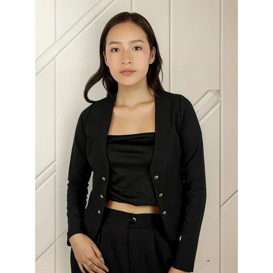 Blazer En Tela Catania Para Mujer