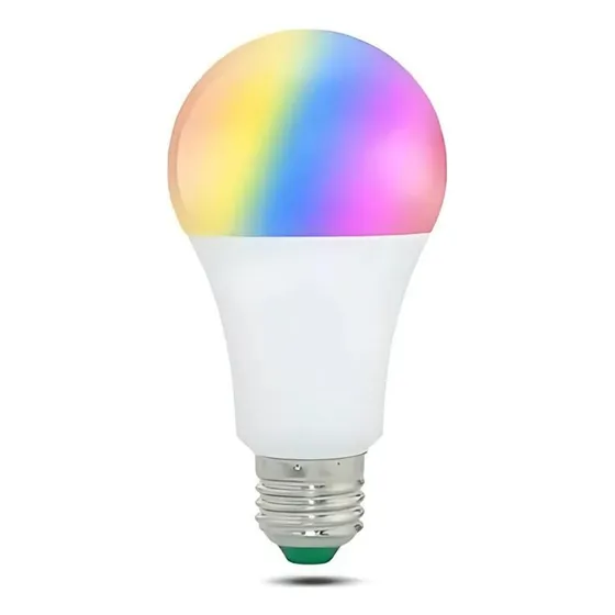 Lampara Led Control Remoto 10w Rgb 7 Colores  Oferta Mli
