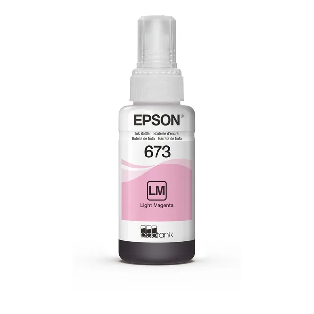 Botella De Tinta Epson Magenta Light T673