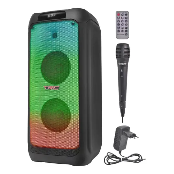 Caixa De Som Amplificada Bluetooth Trc-5590 1000w Rms Trc