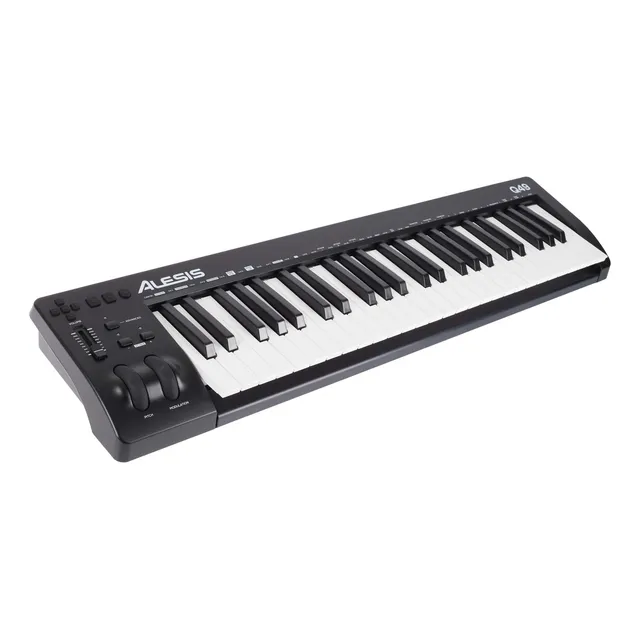 Controlador Midi Usb Alesis Q49 2 Pitch Nuevo Envio Meses