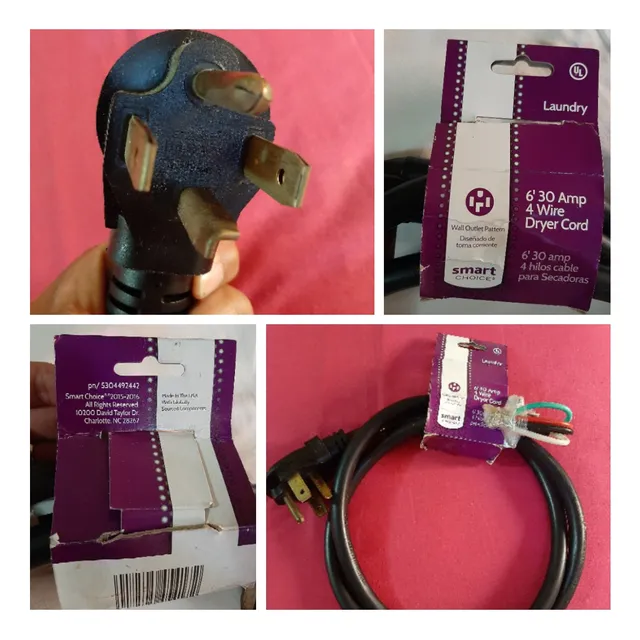 Cable Para Secadora 220v
