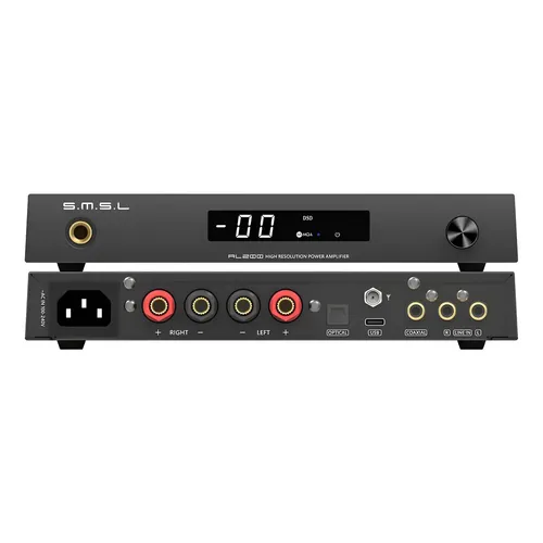 Smsl As400: Amplificador De Potência Com Dac Integrado | Frete grátis