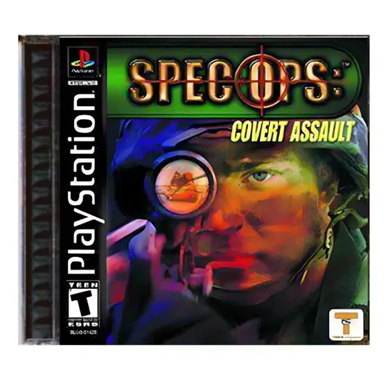 Jogo Spec Ops Covert Assault Ps1 Americano