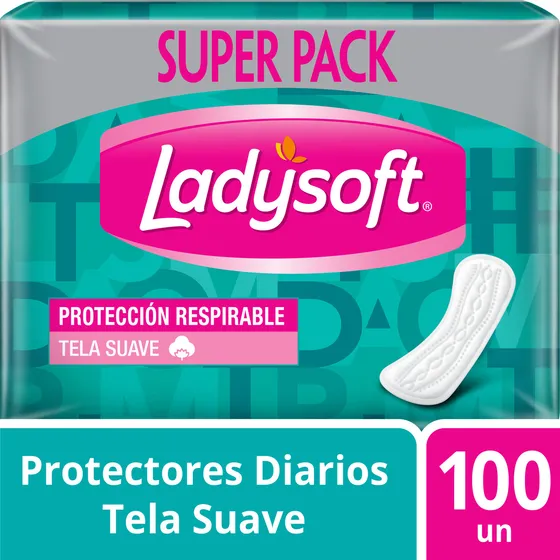 Toalla Femenina Ladysoft Ultradelgada Tela Ultraseca 24u