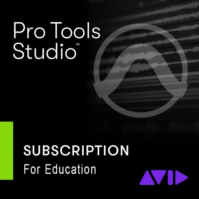 Avid Pro Tools Studio Suscripción Anual - Licencia Educativa