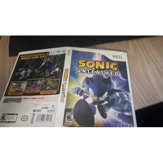 Sonic Unleashead Wii Original Sem Manual