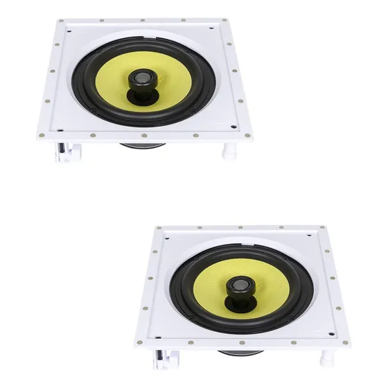 Kit 2 Caixas Som Quadrada Embutir Jbl Ci Plus 8s 200w Rms
