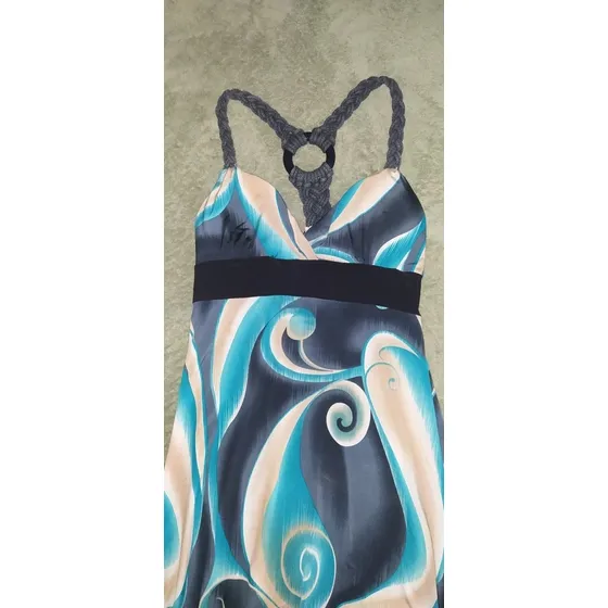 Vestido Largo Estampado Usado