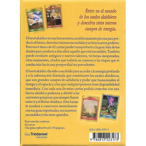 El Tarot Akashico Libro Y Cartas