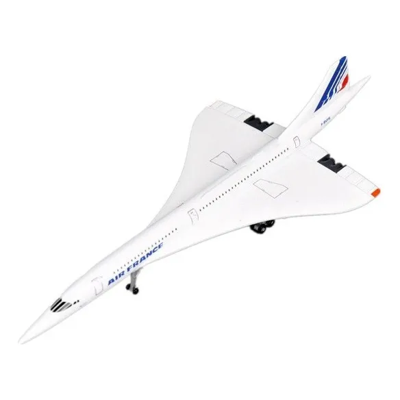 1:400 Escala Concorde Plane Avión Modelo Juguete