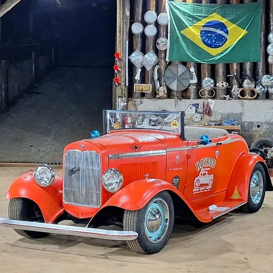Hot Rod 1930 Ford 1929 Roadster Conversível Ano 32