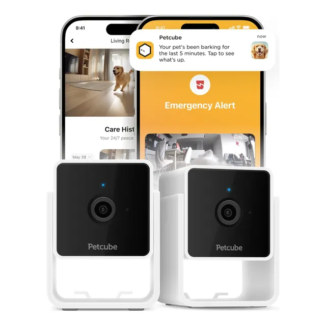 Cámara De Seguridad Para Mascotas Con Wifi Para Interiores P