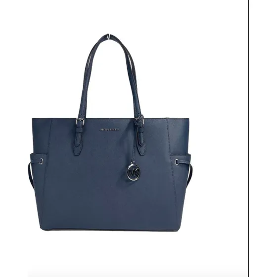 Cartera Original Michael Kors Dama Modelo Gilly Blue Marine