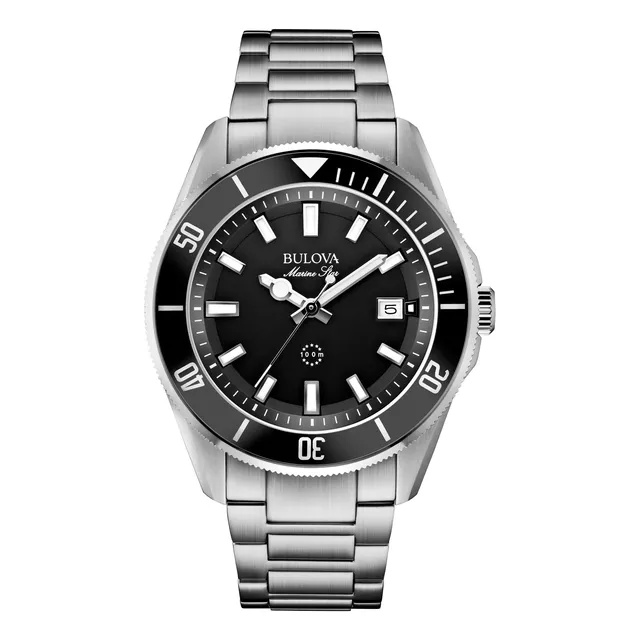 Reloj De Cuarzo Bulova Marine Star Series B De Acero