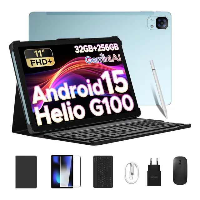 Doogee Tab E3 Android 15 11 Pulgadas Con Ratón Y Teclado
