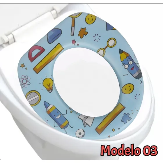 Asiento Tapa Reductora De Poceta Para Niños Acolchada  