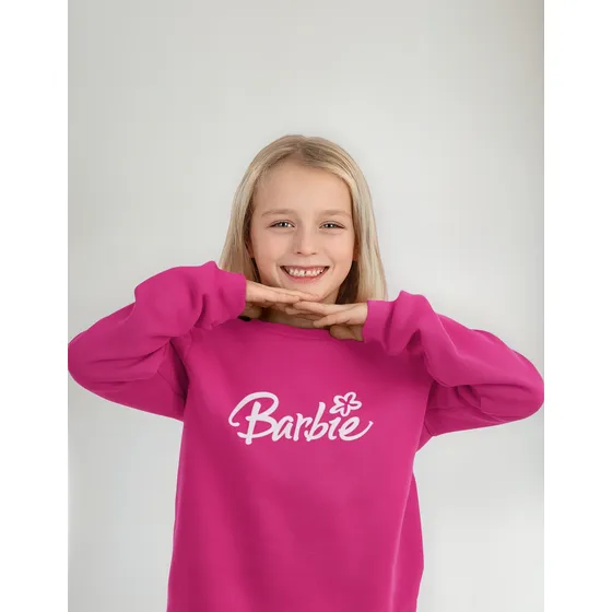 Buzo De Felpa Fucsia Para Niñas De Barbie