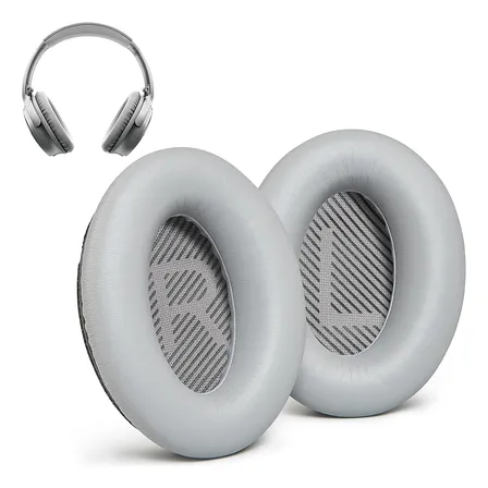 Almohadillas Para Bose Quietcomfort Qc25 Qc35 Qc15 Ae2 Palabra Gris