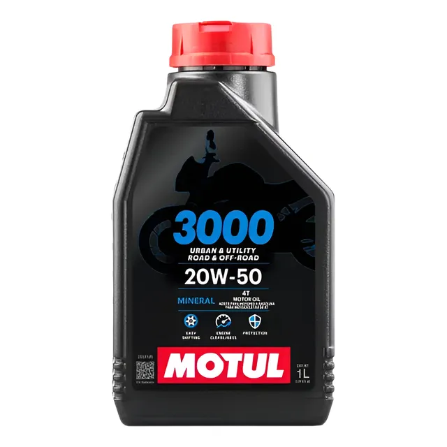 Aceite Motul 3000 20w50 4 Tiempos Mineral Somos Tienda