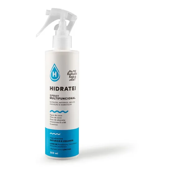  Spray Hidratei Spray Multifuncional hidratação de 250mL 250g