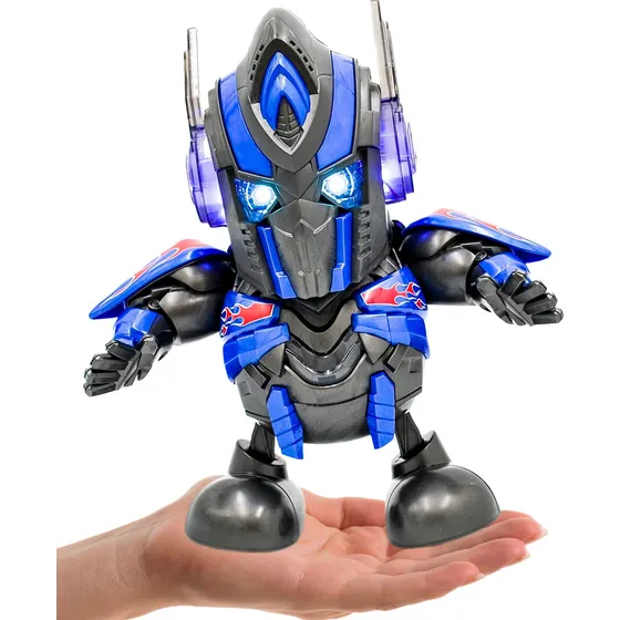 Robot Transformers Optimus Prime Bailarín Musical Luces Led