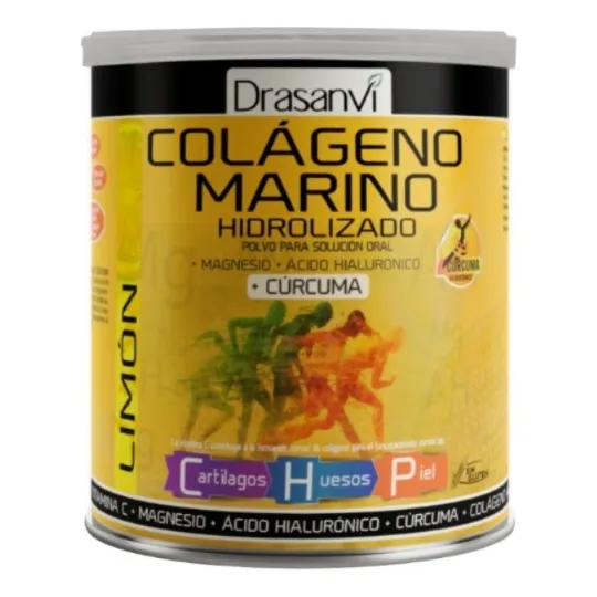 Colágeno Marino Hidrolizado Drasanvi 300g Polvo Cúrcuma