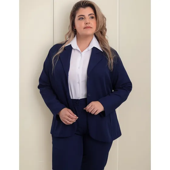  Conjunto Terninho Feminino Blazer E Saia Fabricante