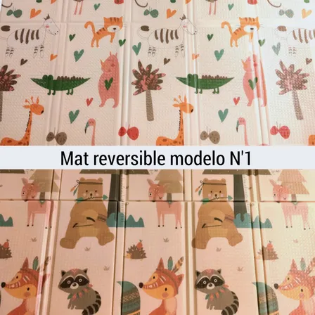 Alfombra Antigolpe Plegable Para Bebe 150x200x2cm Premium