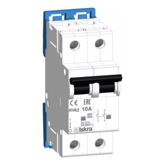 Breaker Termomagnetico Iskra 2x100a