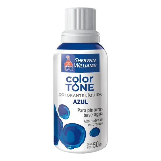 Tinta Universal Concentrada 50 Ml Sherwin Williams Colores Azul Alto Poder De Coloración