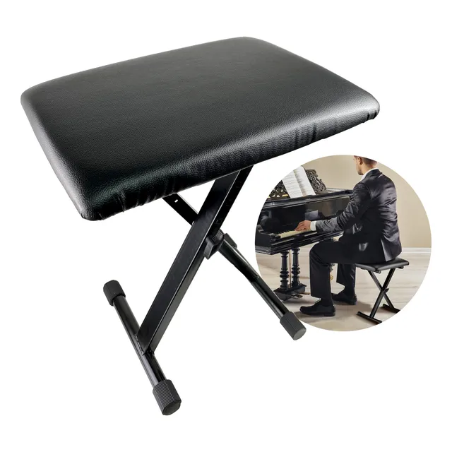 Asiento Sillín Piso Para Piano O Teclado Altura Regulable